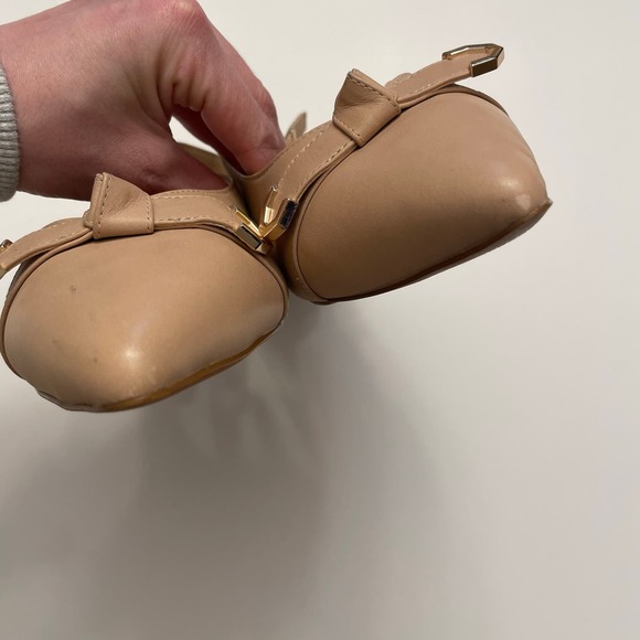 Cole Haan Tan Slingback Heels - Picture 8 of 12